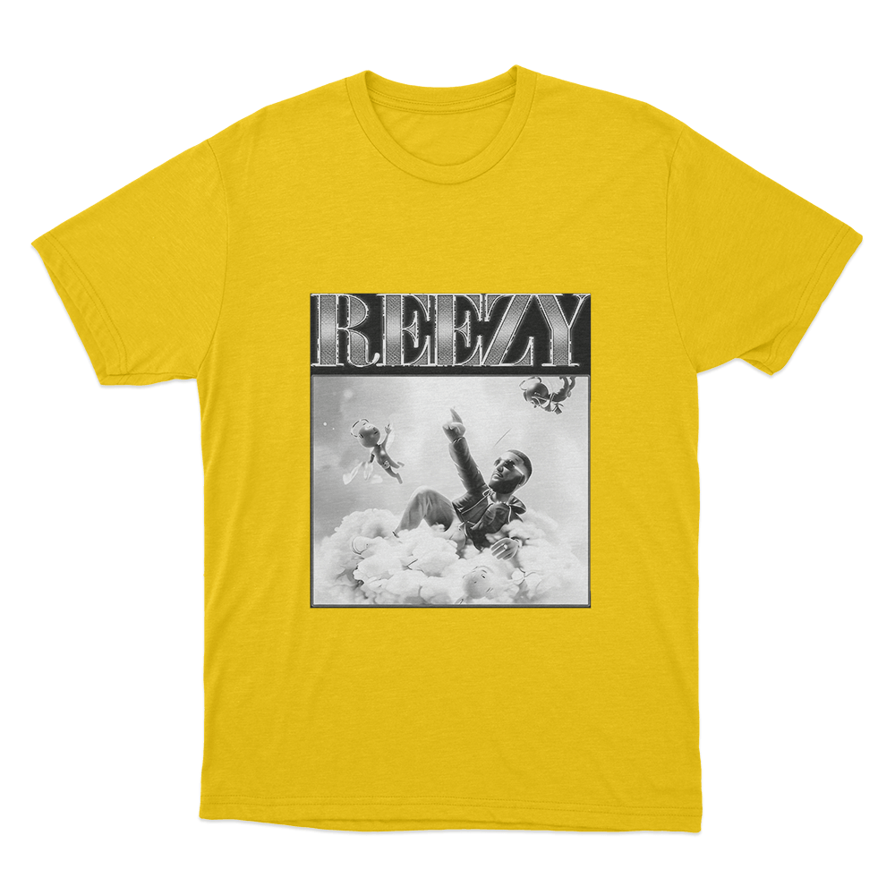 Cloud King T Shirt Yellow Cloud King T Shirt Yellow