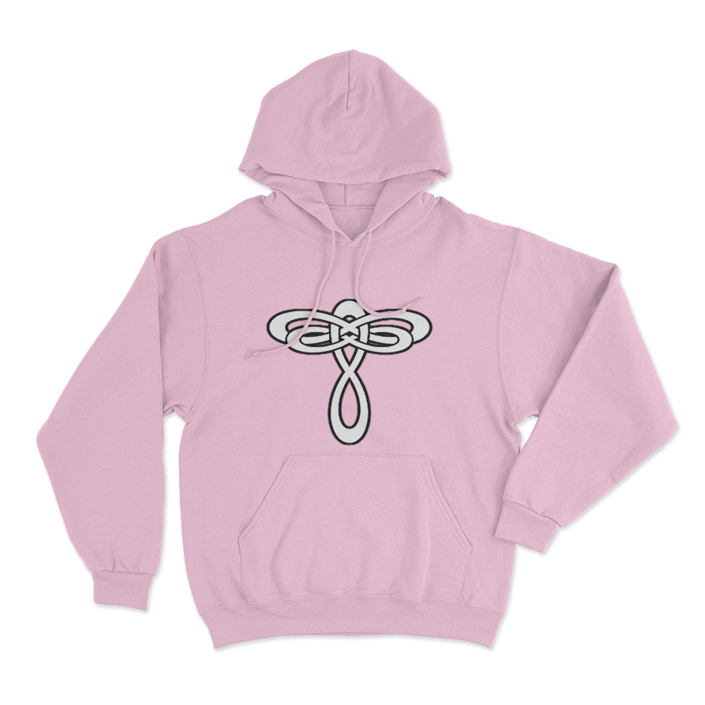 Infinity Emblem Hoodie Pink Infinity Emblem Hoodie Pink