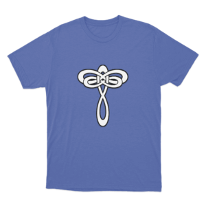 Infinity Emblem T Shirt Blue