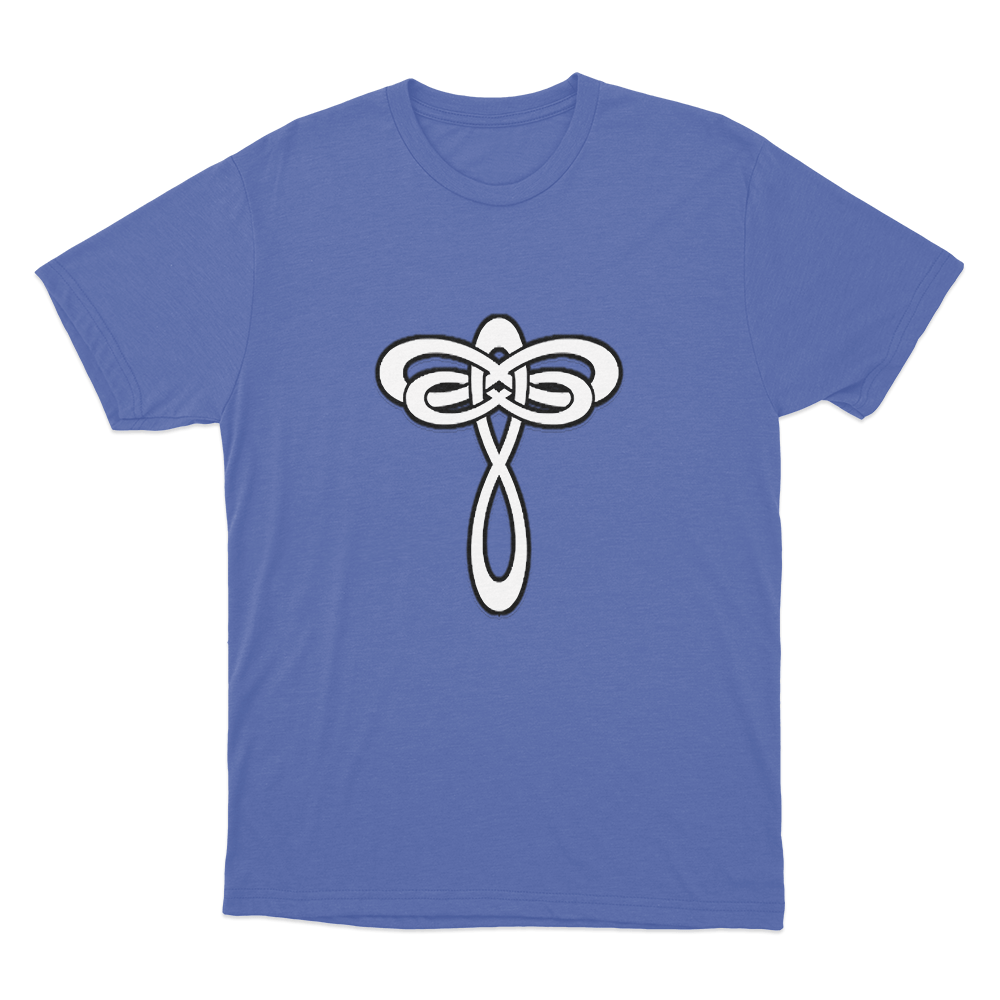 Infinity Emblem T Shirt Blue Infinity Emblem T Shirt Blue
