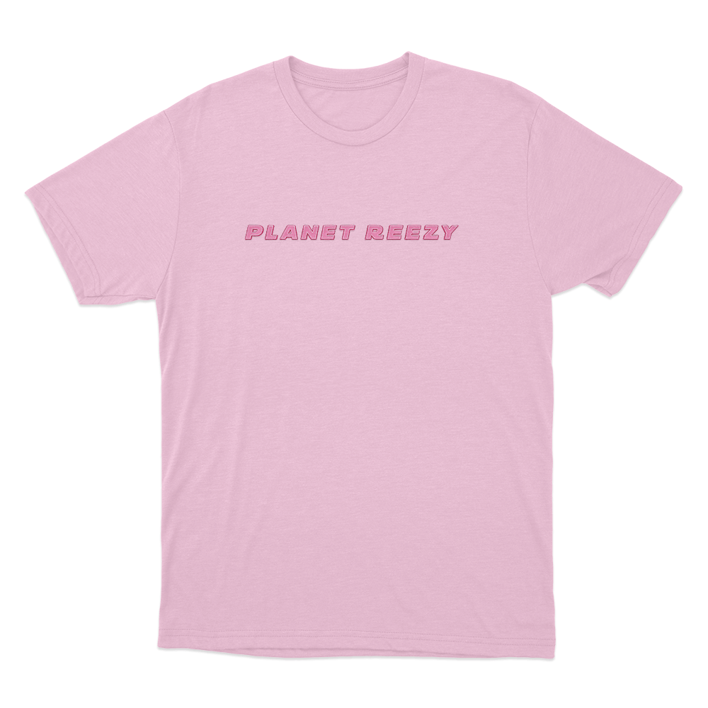 Planet Reezy T Shirt Pink Planet Reezy T Shirt Pink