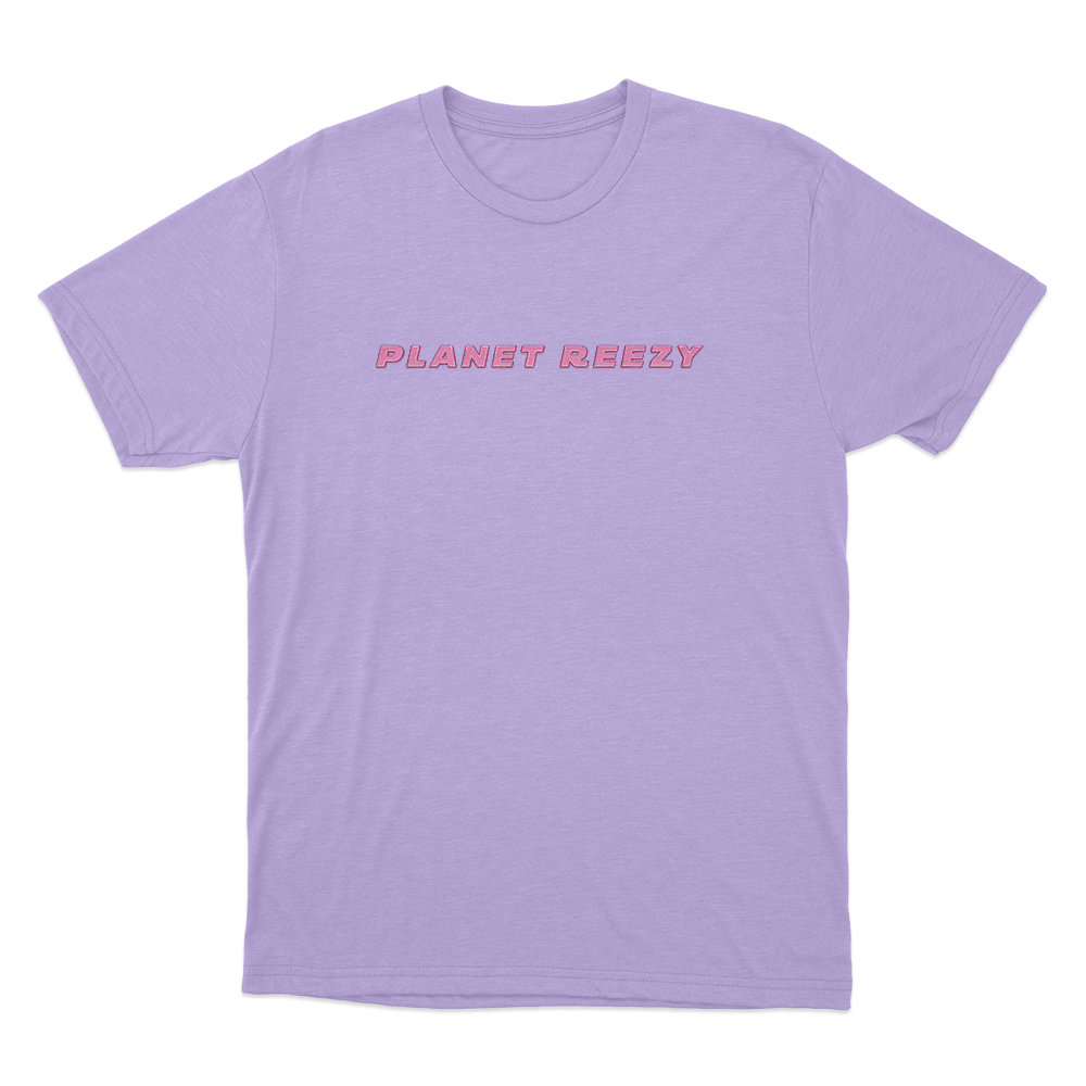 Planet Reezy T Shirt Purple Planet Reezy T Shirt Purple