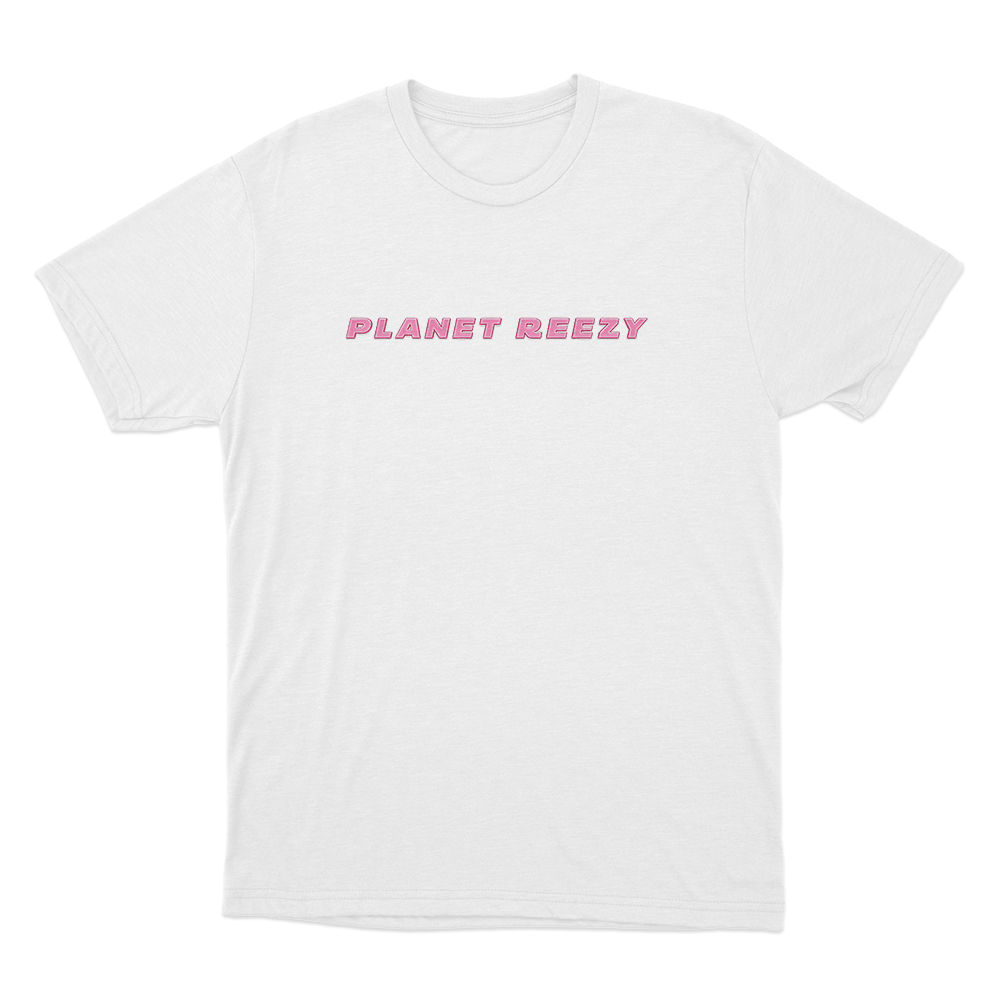 Planet Reezy T Shirt White Planet Reezy T Shirt White
