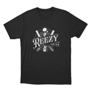 Reezy Gutz T Shirt Black
