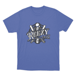 Reezy Gutz T Shirt Blue