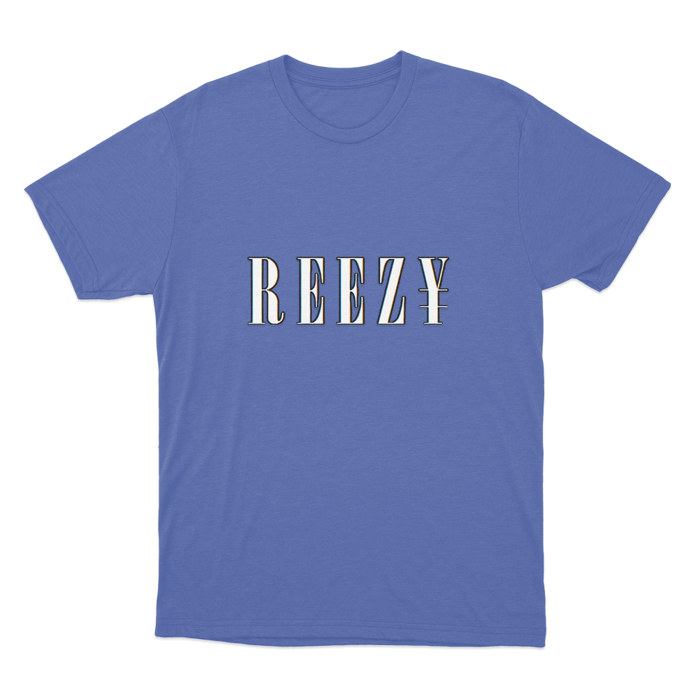 Reezy Logo T Shirt Blue Reezy Logo T Shirt Blue