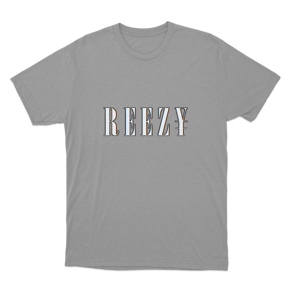 Reezy Logo T Shirt Grey Reezy Logo T Shirt Grey