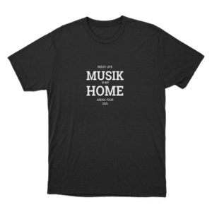 Tour Motto T Shirt Black