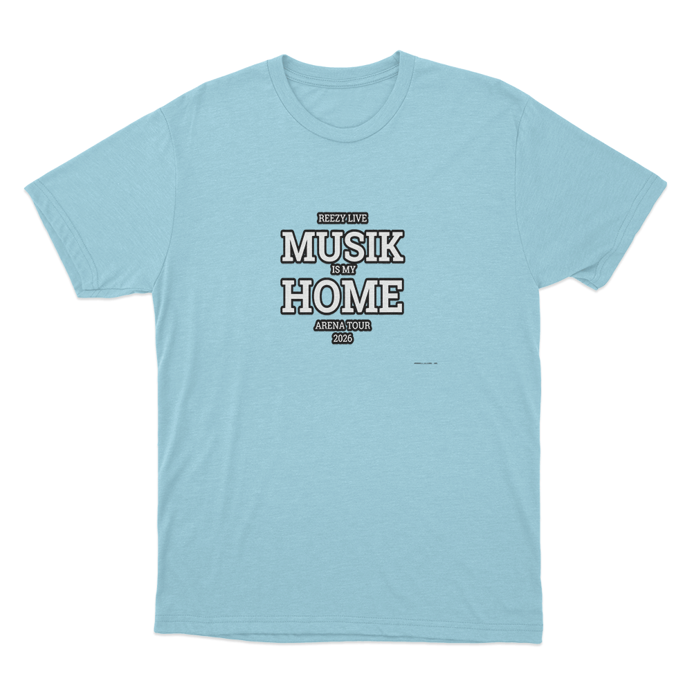 Tour Motto T Shirt Sky Blue Tour Motto T Shirt Sky Blue