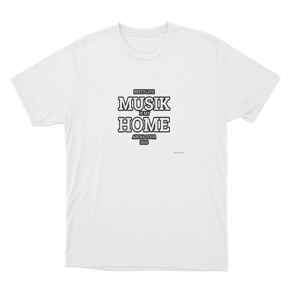 Tour Motto T Shirt White Tour Motto T Shirt White